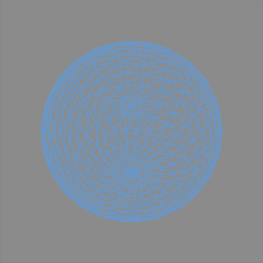 Sphere camera test #6: Lonesome Sphere and the Reactive Background Colour (2002)